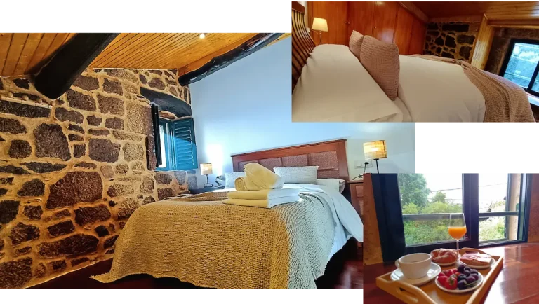 Habitación rústica acogedora