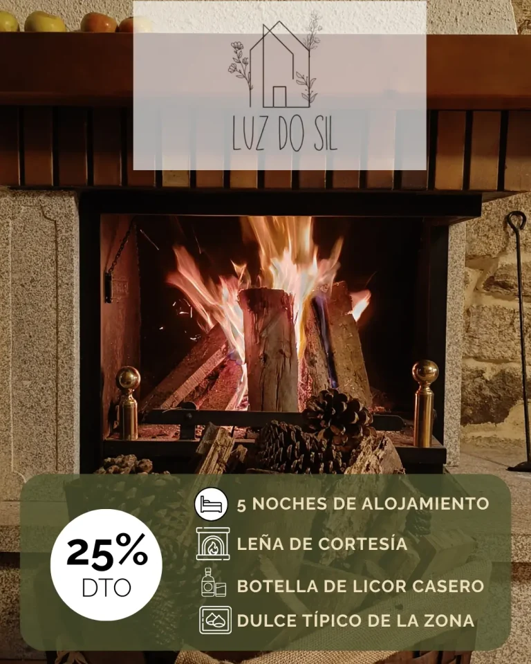 Cartel con descuento del 25% en estancia